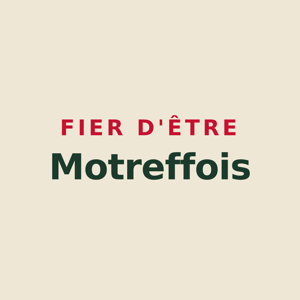 Tote bag « Fier d'être Motreffois » — design pour Motreff