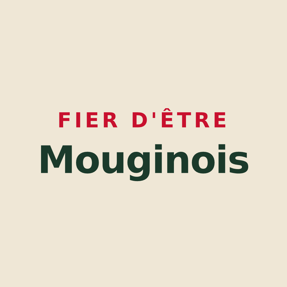 Tote bag « Fier d'être Mouginois » — design pour Mougins
