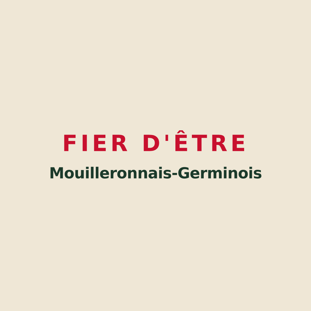 Tote bag « Fier d'être Mouilleronnais-Germinois » — design pour Mouilleron-Saint-Germain