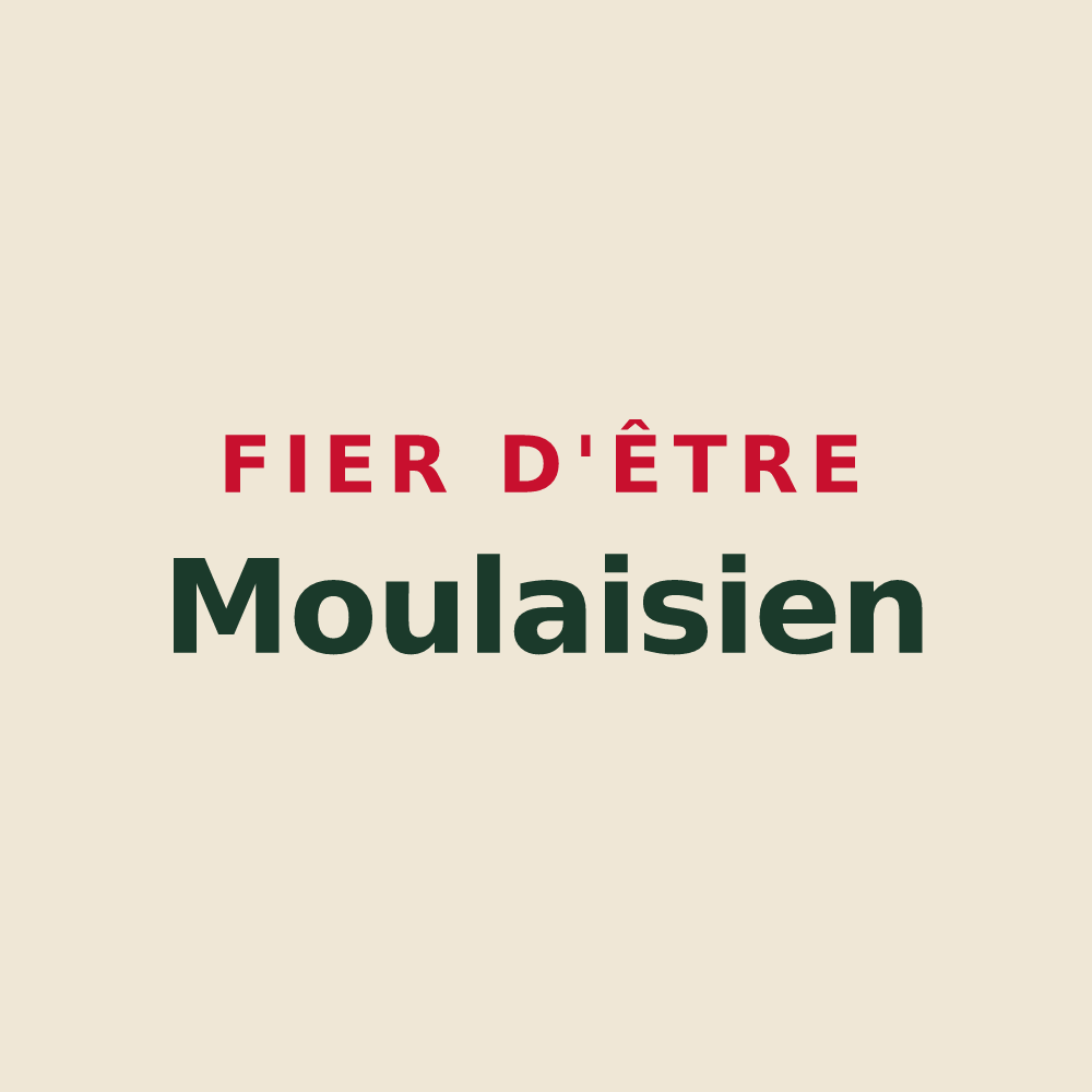 Tote bag « Fier d'être Moulaisien » — design pour Moulay