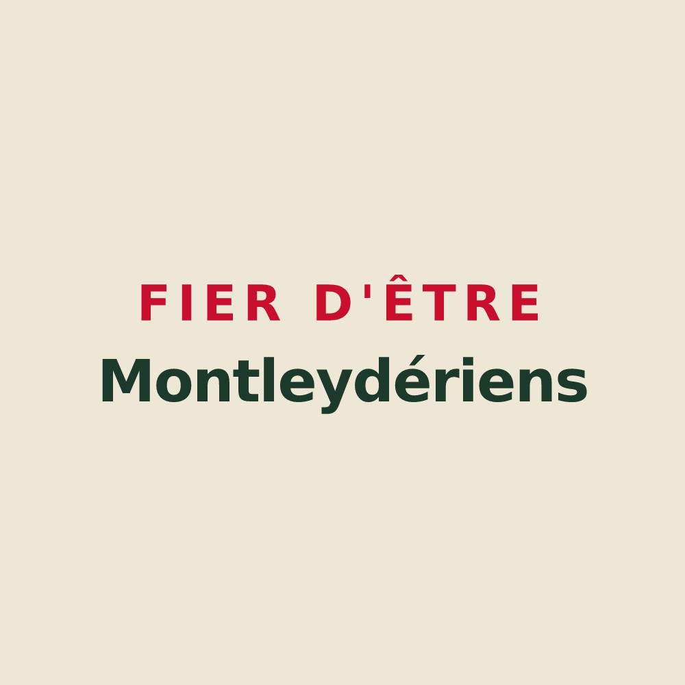 Tote bag « Fier d'être Montleydériens » — design pour Mouleydier