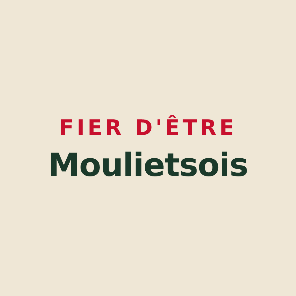 Tote bag « Fier d'être Moulietsois » — design pour Mouliets-et-Villemartin