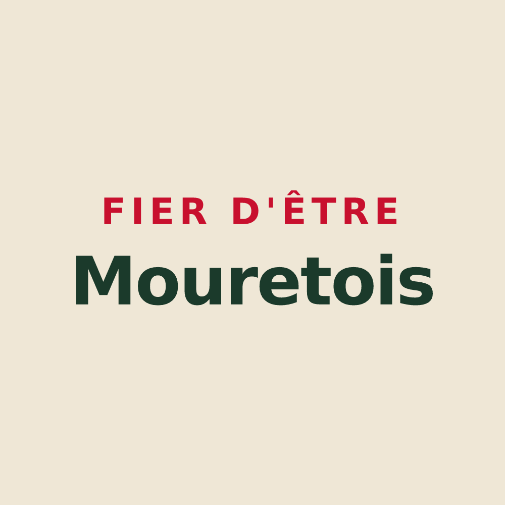 Tote bag « Fier d'être Mouretois » — design pour Mouret