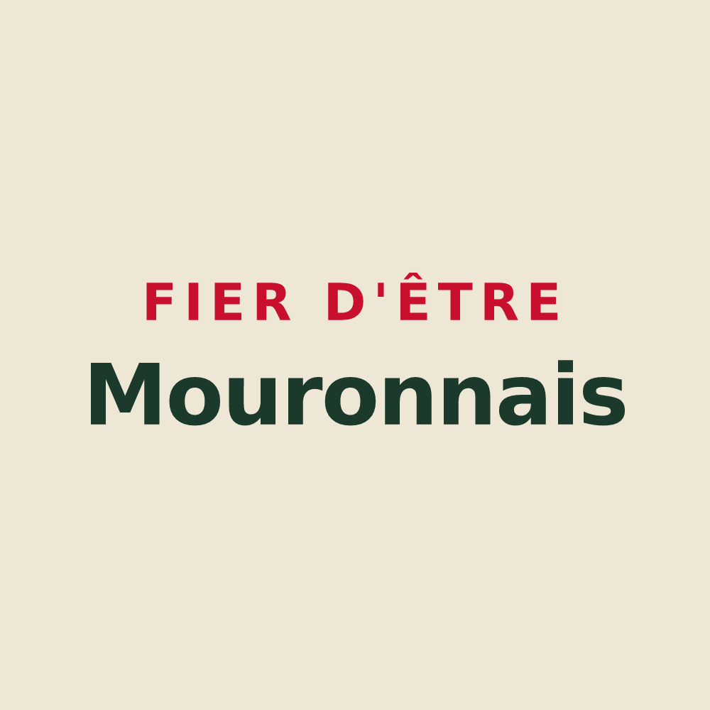 Tote bag « Fier d'être Mouronnais » — design pour Mouron