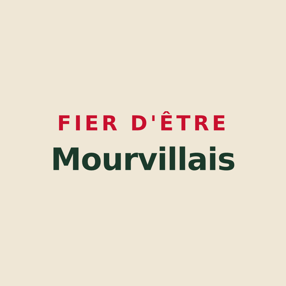 Tote bag « Fier d'être Mourvillais » — design pour Mourvilles-Basses
