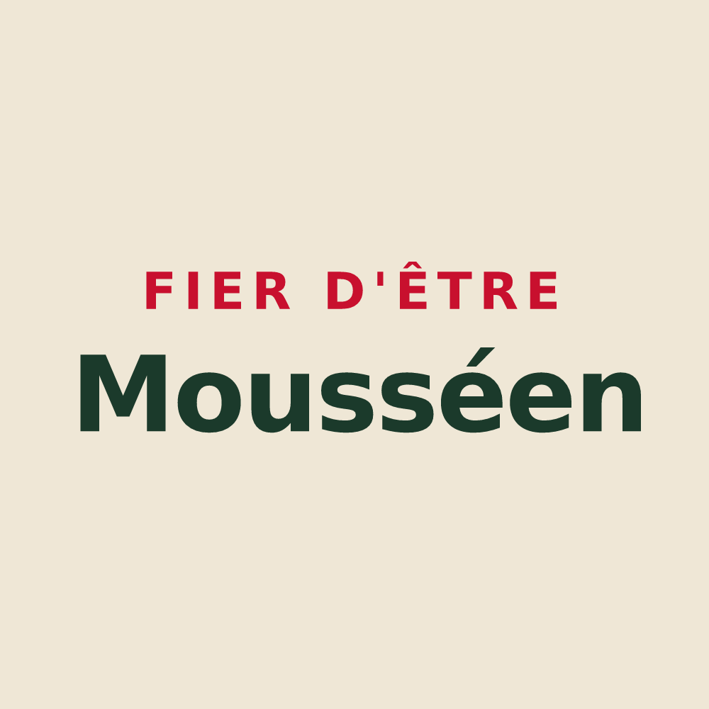 Tote bag « Fier d'être Mousséen » — design pour Moussé