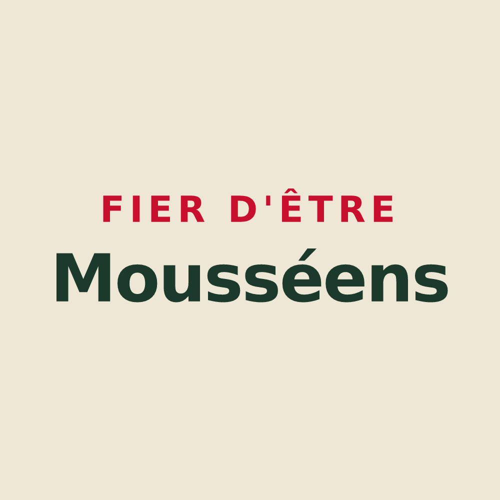 Tote bag « Fier d'être Mousséens » — design pour Moussey