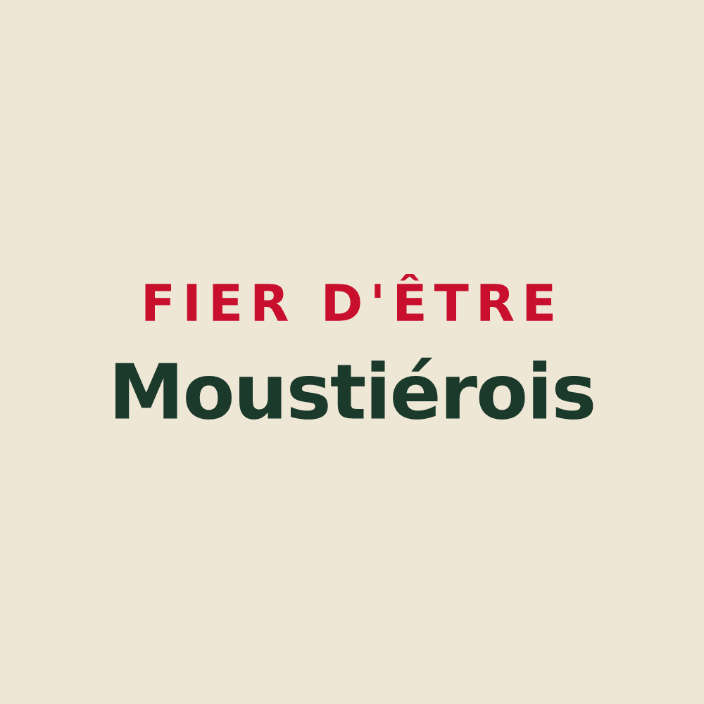 Tote bag « Fier d'être Moustiérois » — design pour Moustier-Ventadour