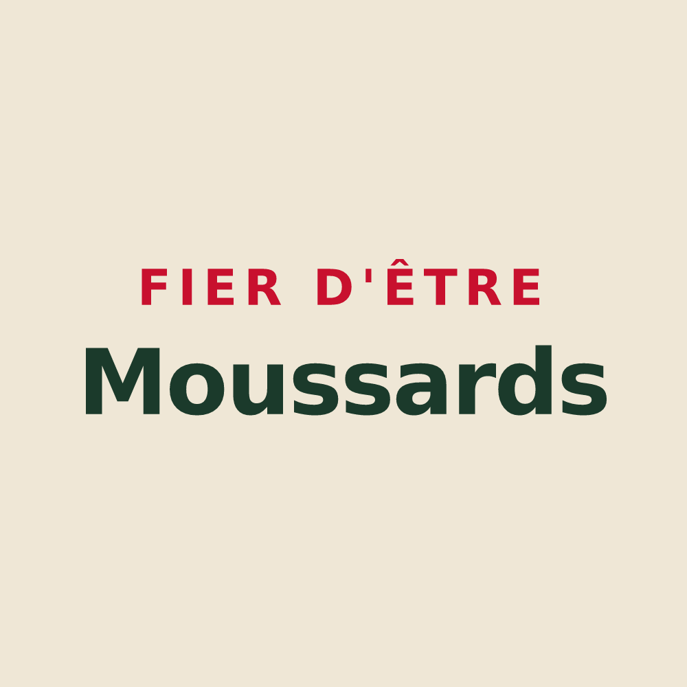 Tote bag « Fier d'être Moussards » — design pour Mouxy