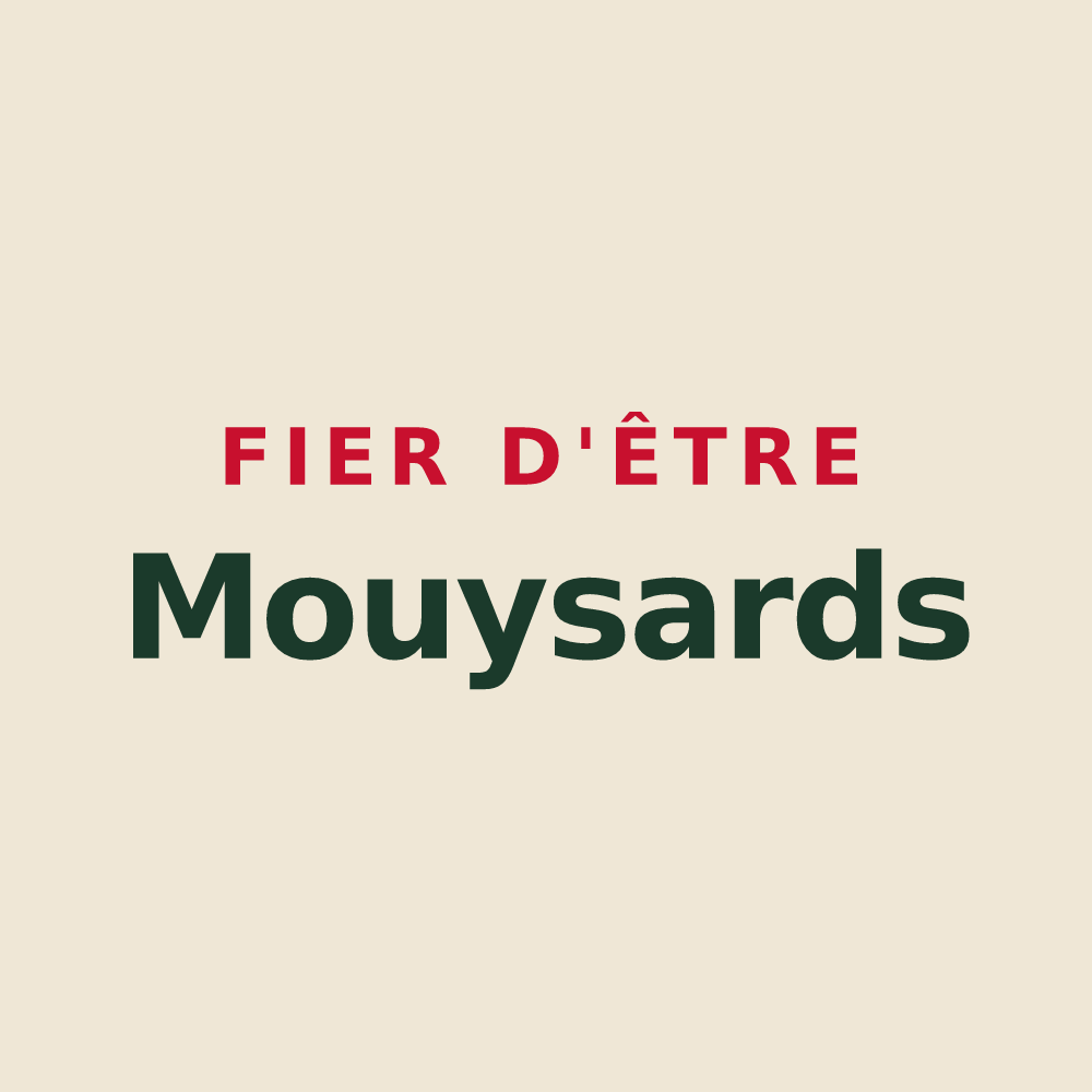 Tote bag « Fier d'être Mouysards » — design pour Mouy