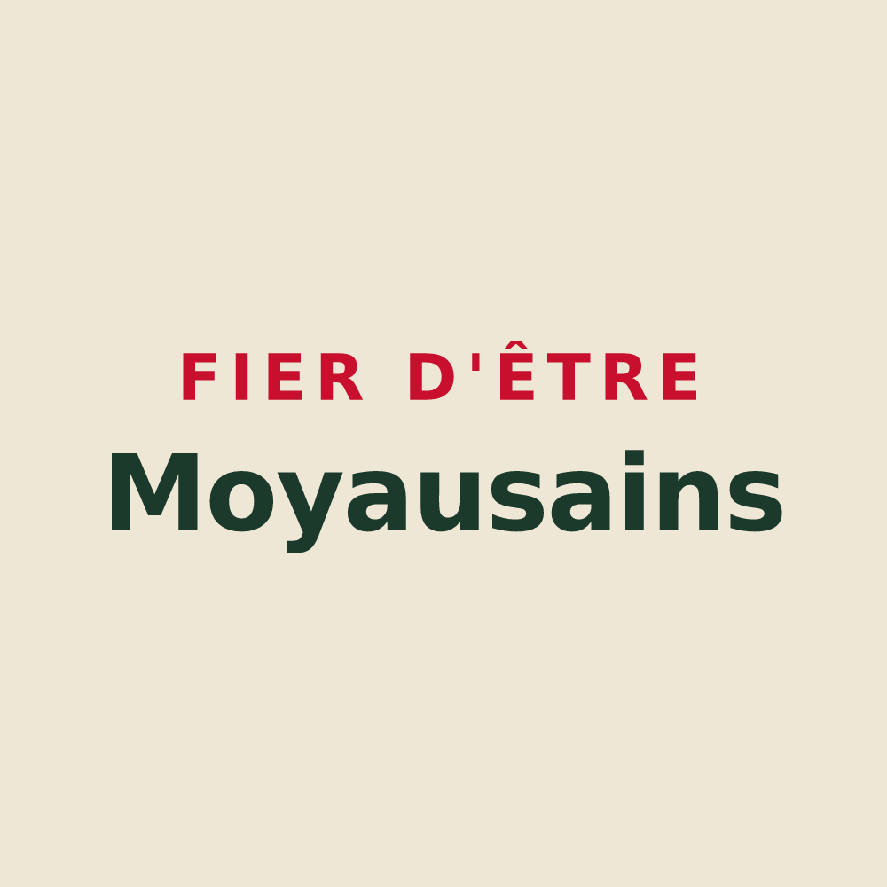Tote bag « Fier d'être Moyausains » — design pour Moyaux