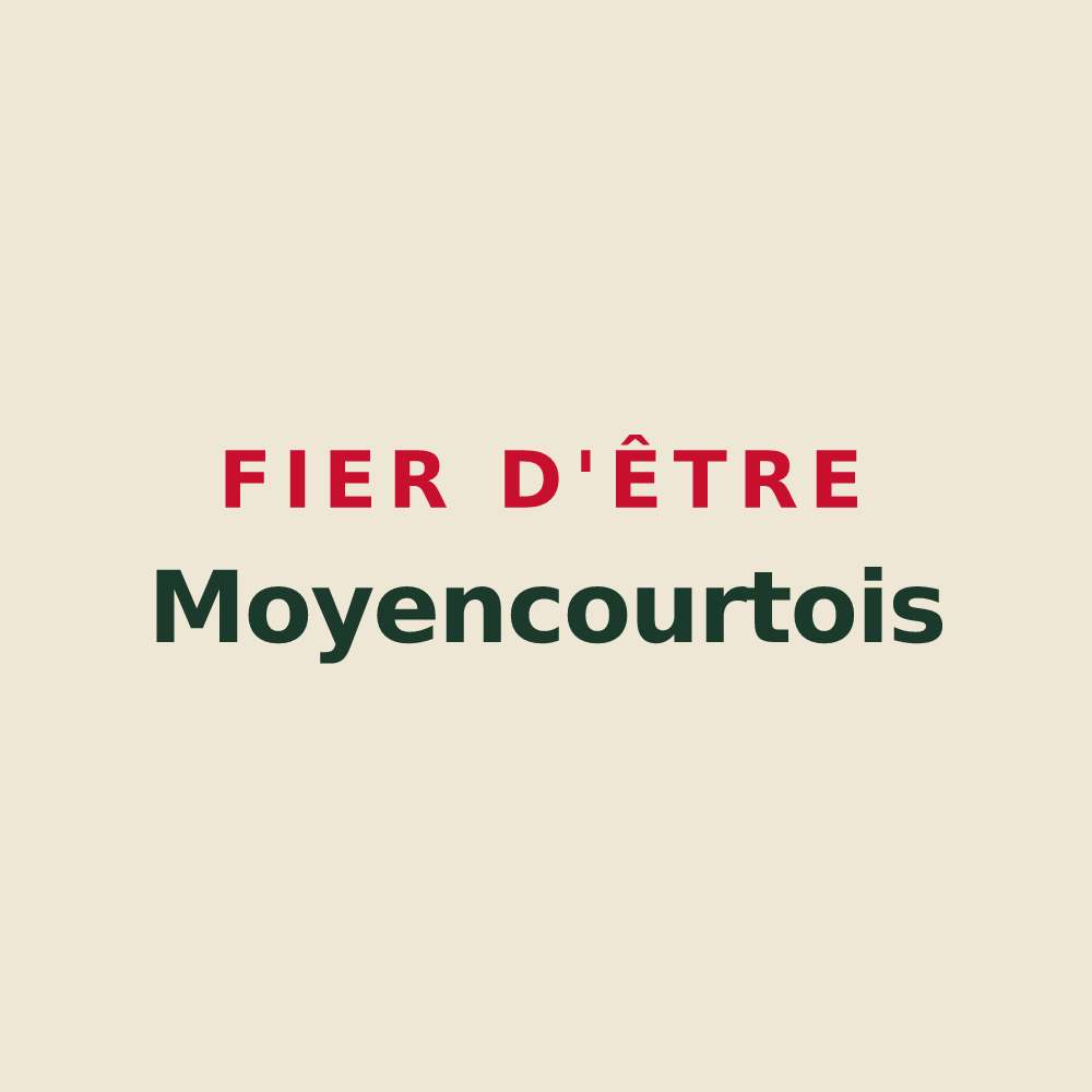 Tote bag « Fier d'être Moyencourtois » — design pour Moyencourt-lès-Poix