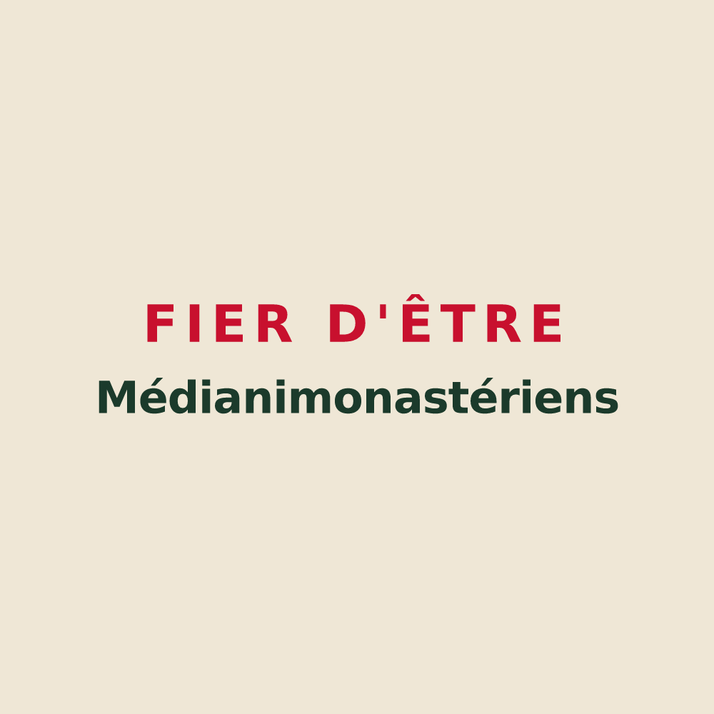 Tote bag « Fier d'être Médianimonastériens » — design pour Moyenmoutier