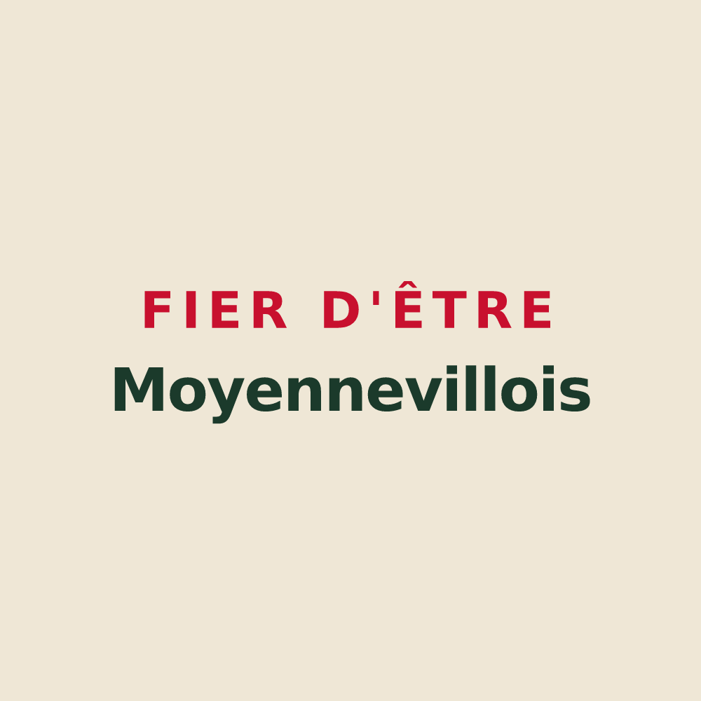 Tote bag « Fier d'être Moyennevillois » — design pour Moyenneville
