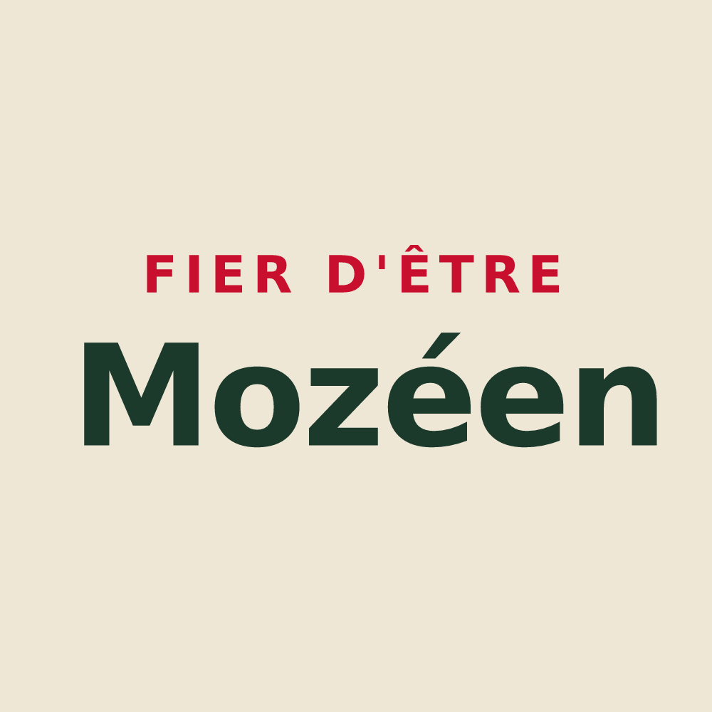 Tote bag « Fier d'être Mozéen » — design pour Mozé-sur-Louet