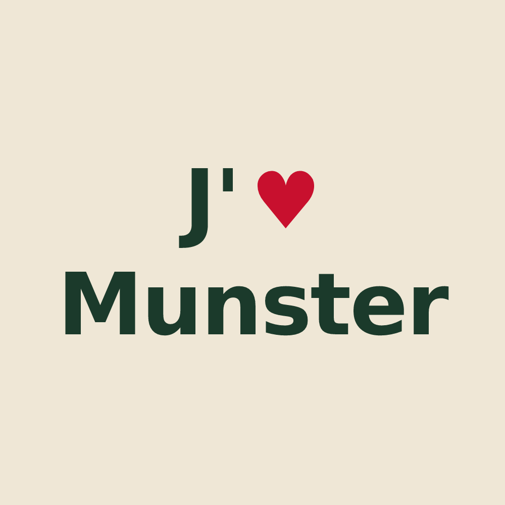 Tote bag personnalisé Munster — design J'aime Munster