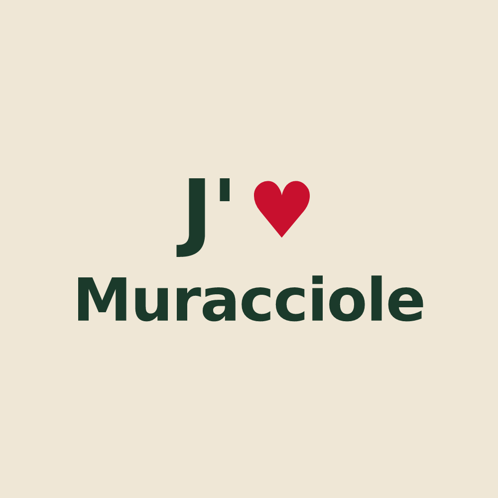 Tote bag personnalisé Muracciole — design J'aime Muracciole