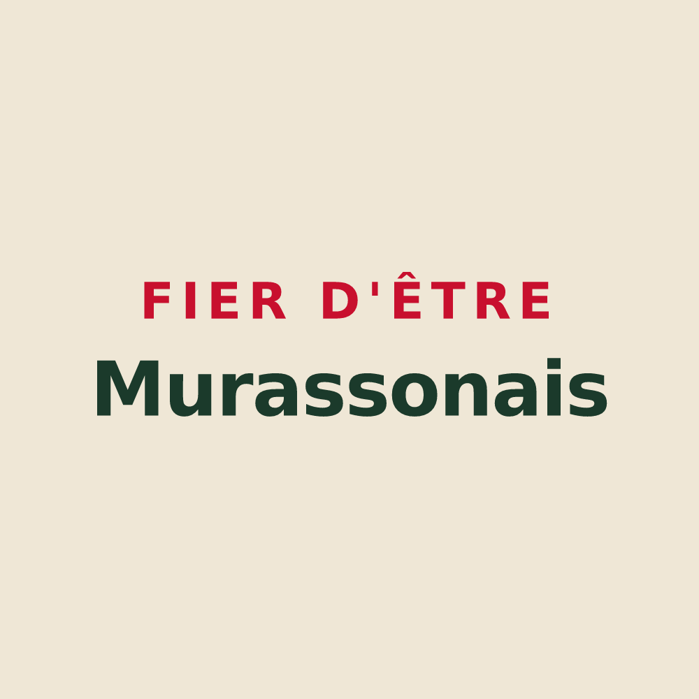 Tote bag « Fier d'être Murassonais » — design pour Murasson