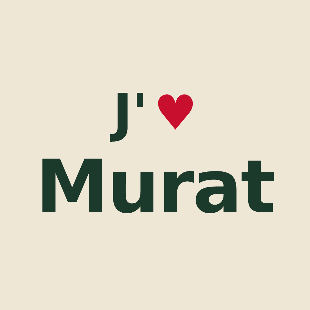 Tote bag personnalisé Murat — design J'aime Murat