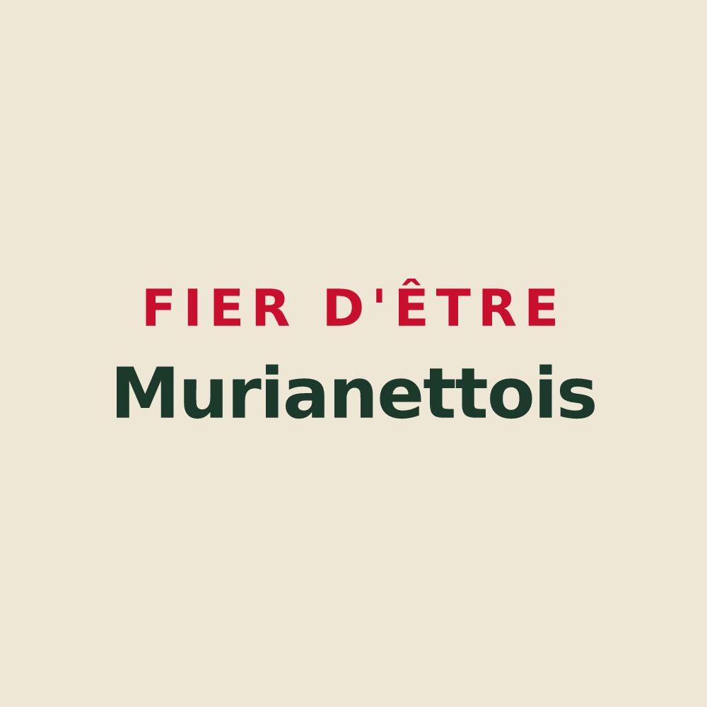 Tote bag « Fier d'être Murianettois » — design pour Murianette