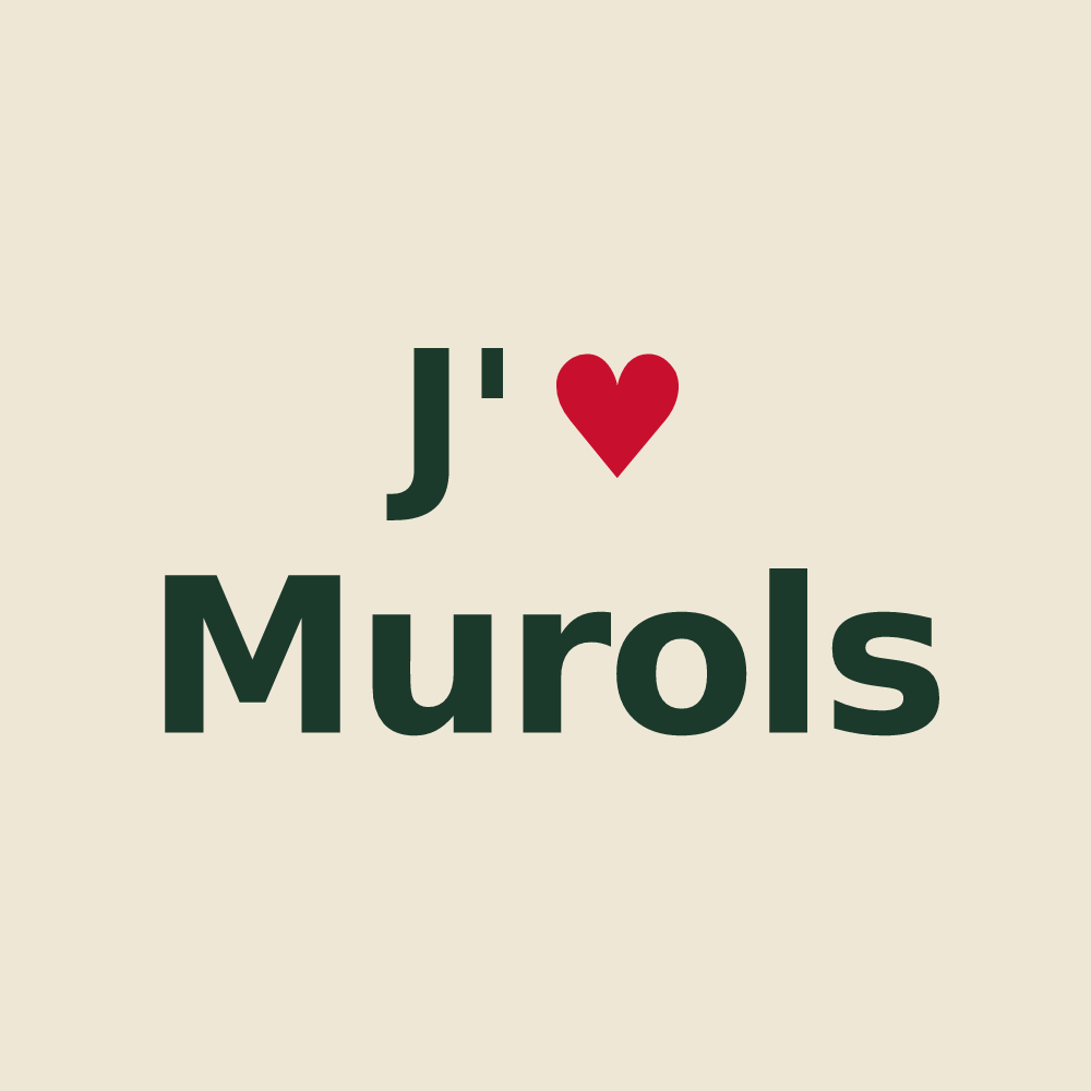 Tote bag personnalisé Murols — design J'aime Murols