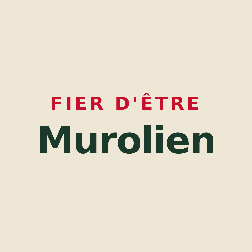 Tote bag « Fier d'être Murolien » — design pour Murols