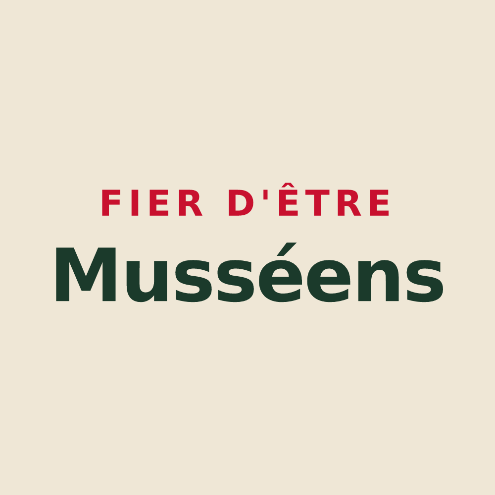 Tote bag « Fier d'être Musséens » — design pour Mussy-sur-Seine