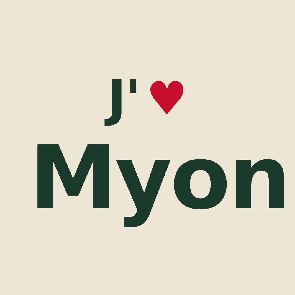 Tote bag personnalisé Myon — design J'aime Myon