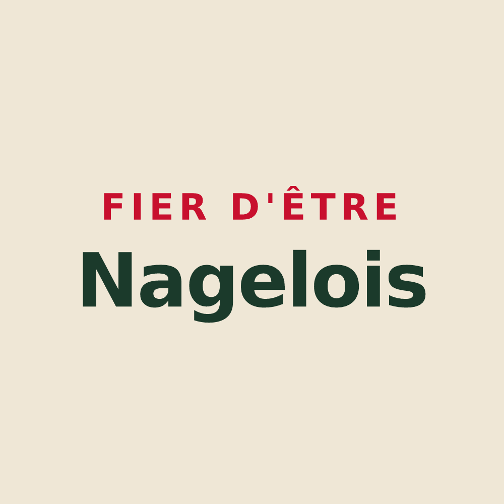 Tote bag « Fier d'être Nagelois » — design pour Nagel-Séez-Mesnil