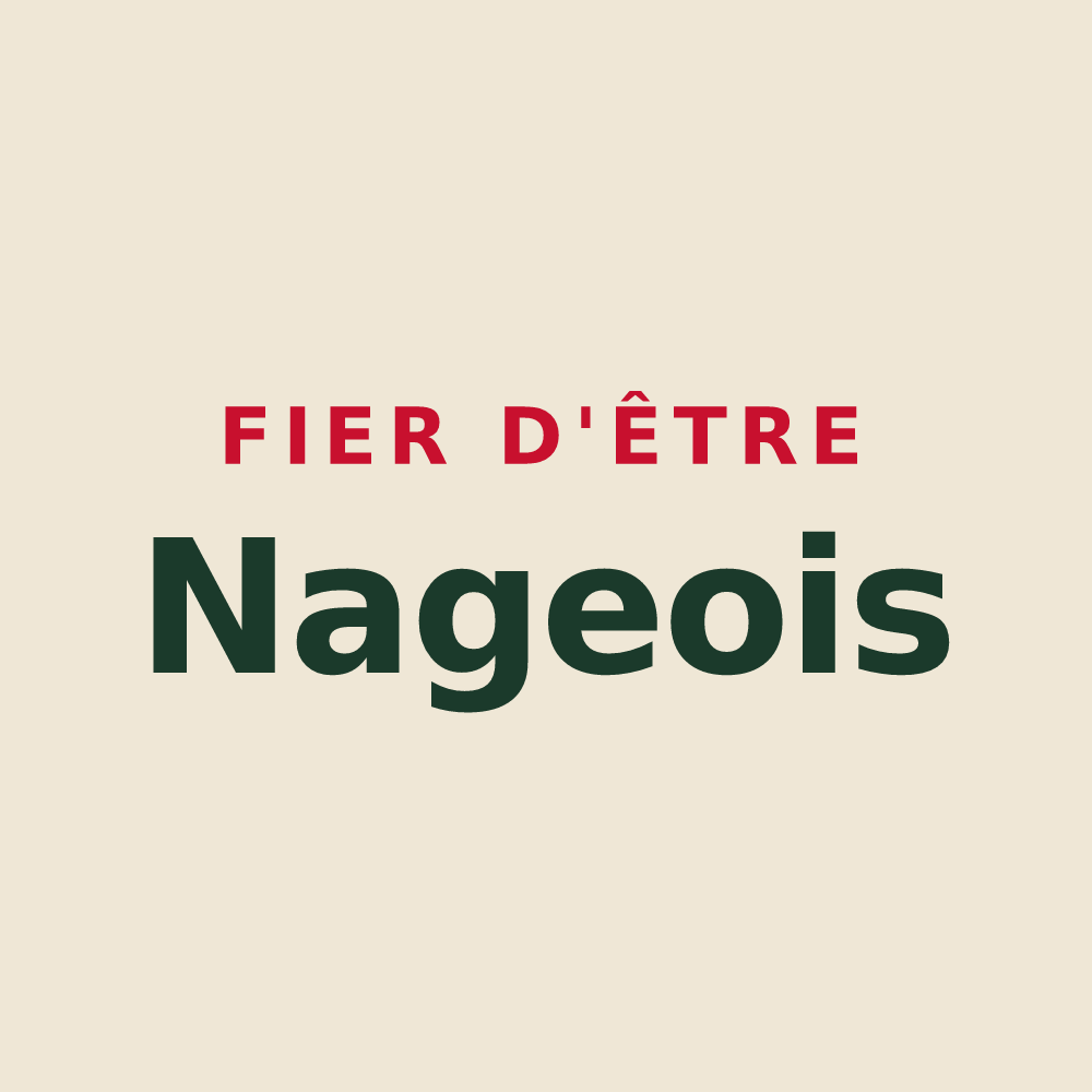 Tote bag « Fier d'être Nageois » — design pour Nages-et-Solorgues