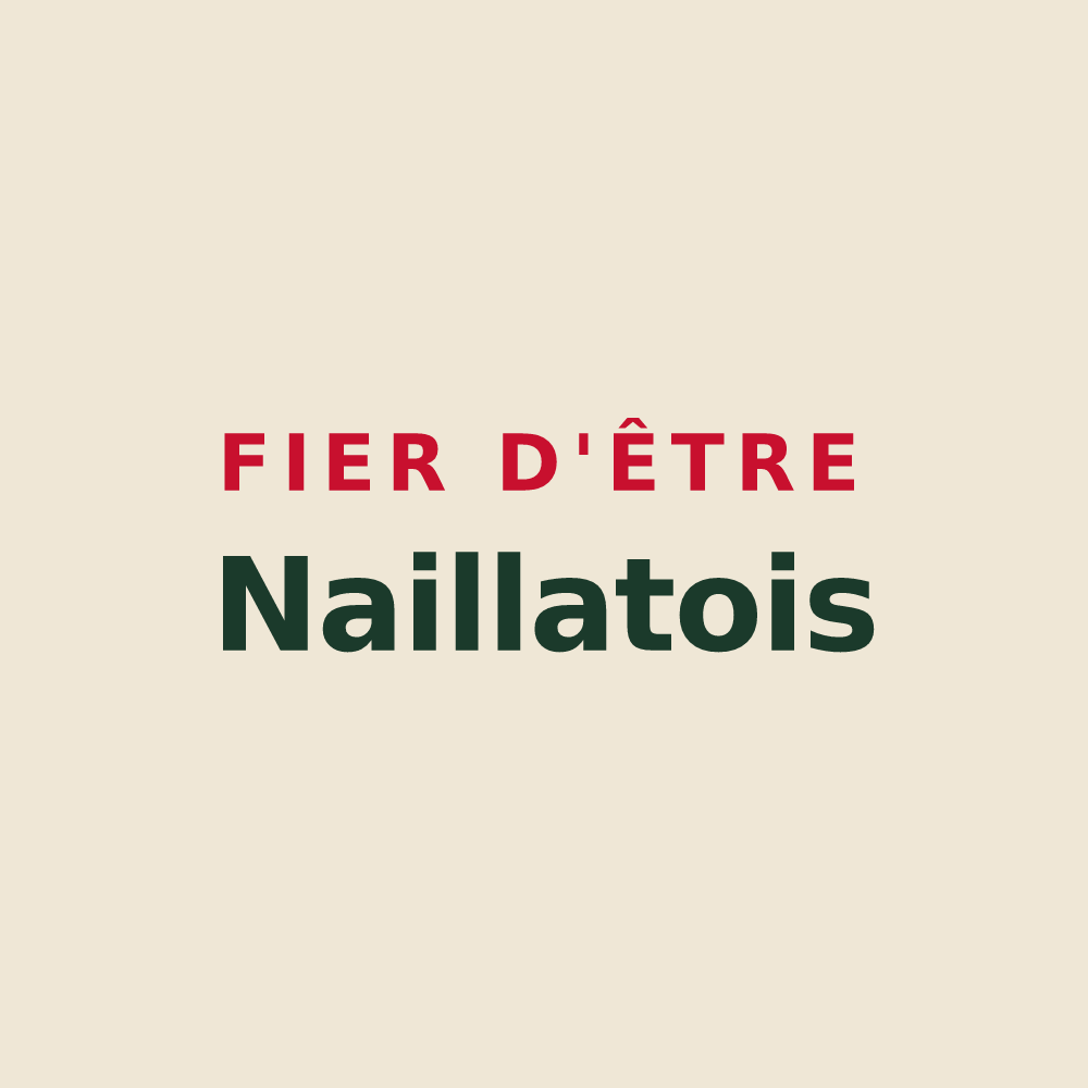 Tote bag « Fier d'être Naillatois » — design pour Naillat