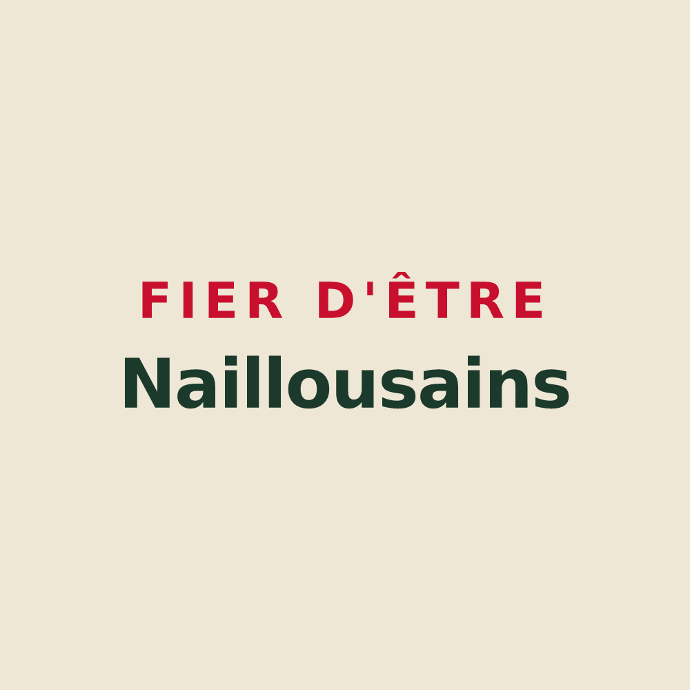 Tote bag « Fier d'être Naillousains » — design pour Nailloux