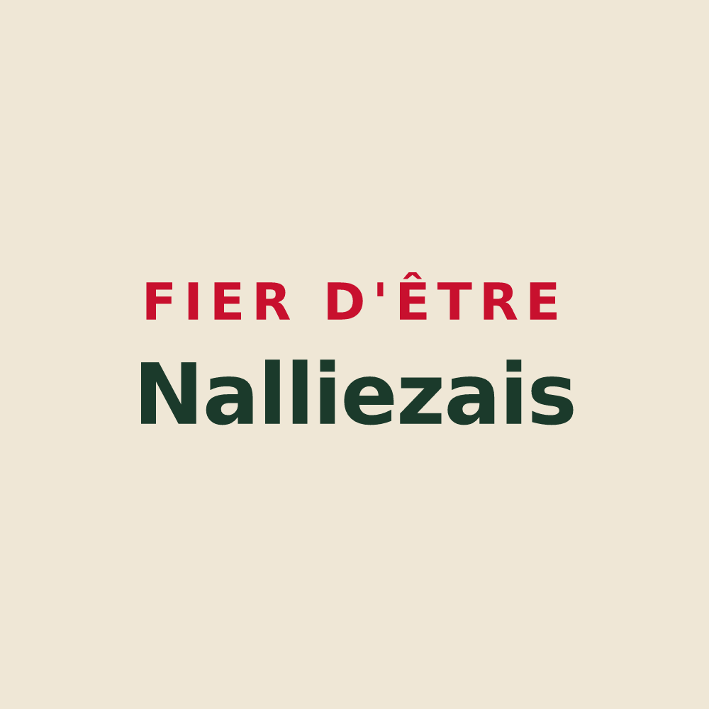 Tote bag « Fier d'être Nalliezais » — design pour Nalliers
