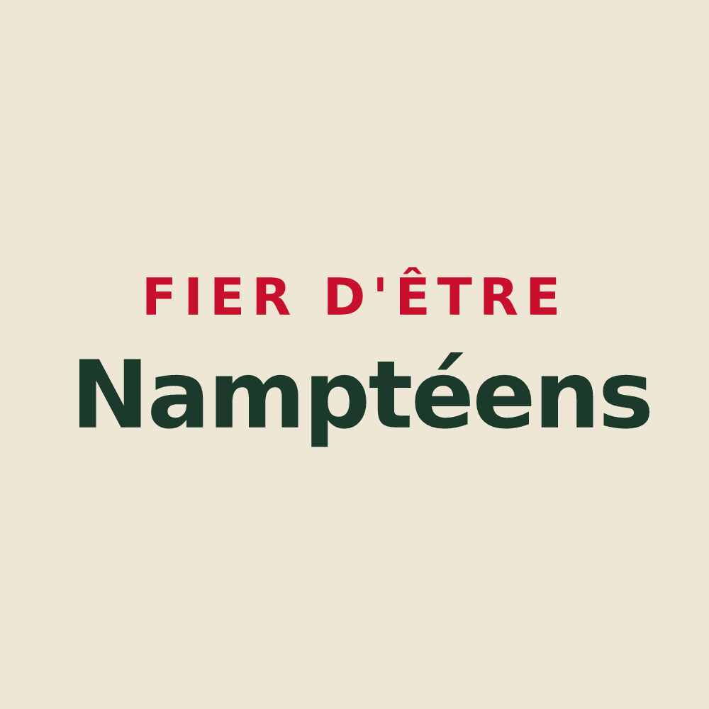Tote bag « Fier d'être Namptéens » — design pour Nampty