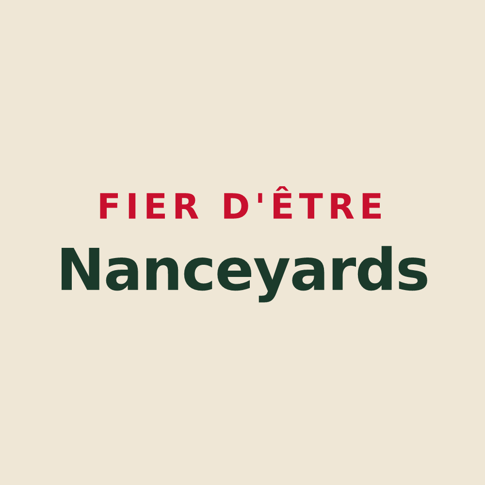 Tote bag « Fier d'être Nanceyards » — design pour Nances