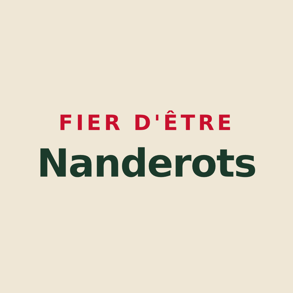 Tote bag « Fier d'être Nanderots » — design pour Nandax