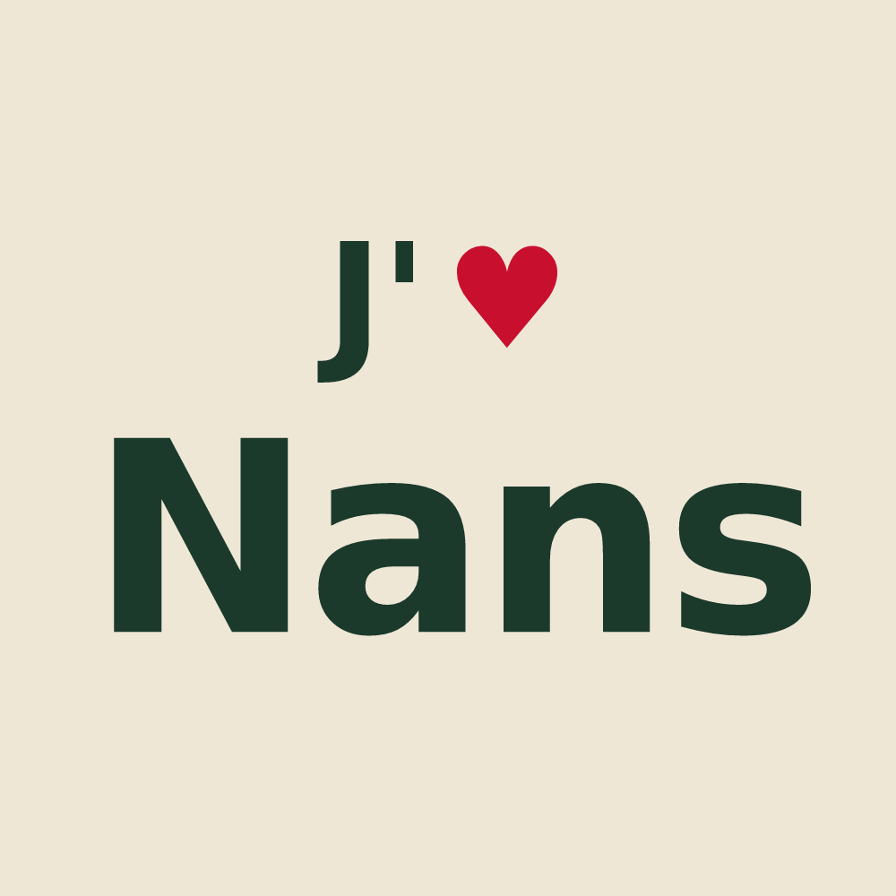 Tote bag personnalisé Nans — design J'aime Nans