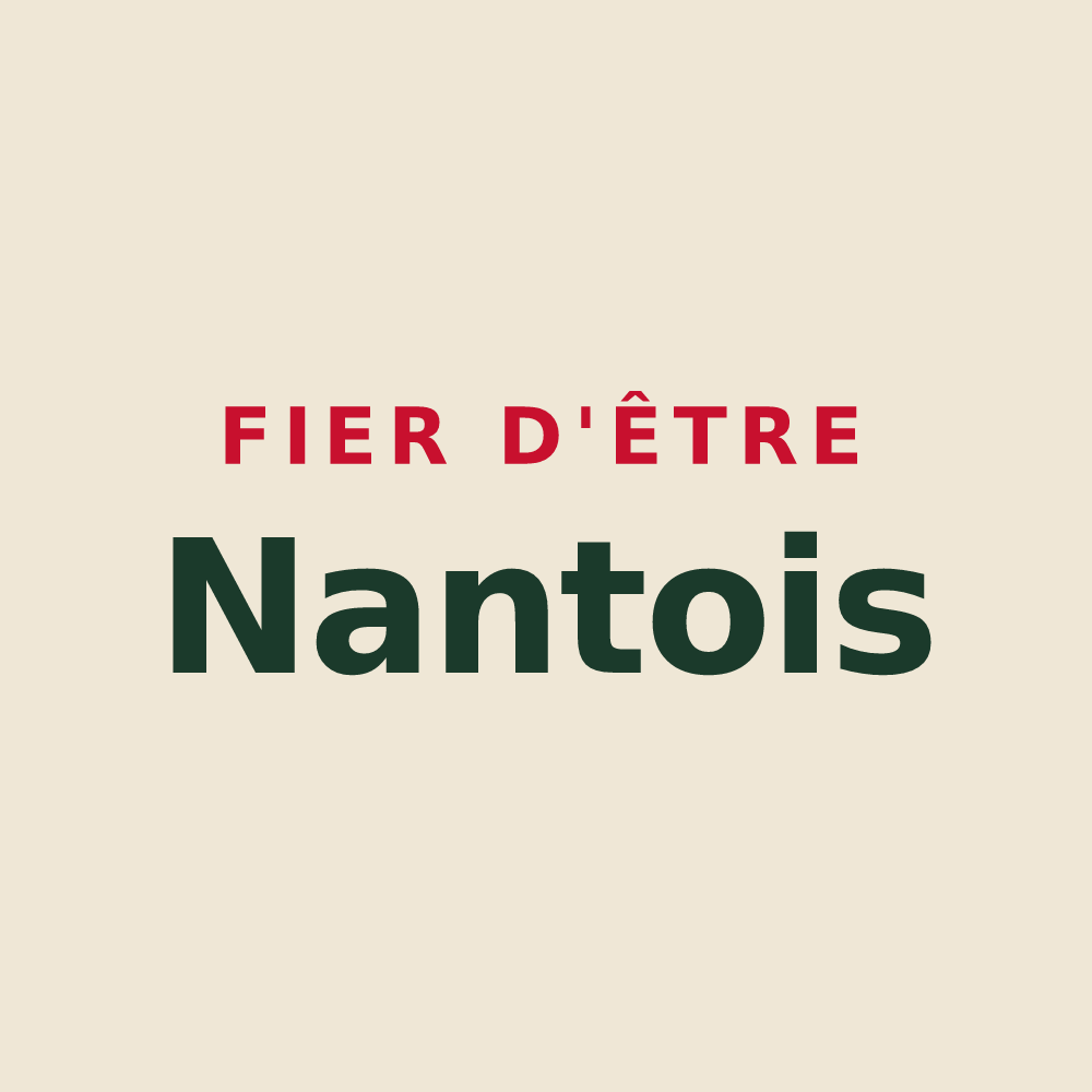Tote bag « Fier d'être Nantois » — design pour Nantes-en-Ratier