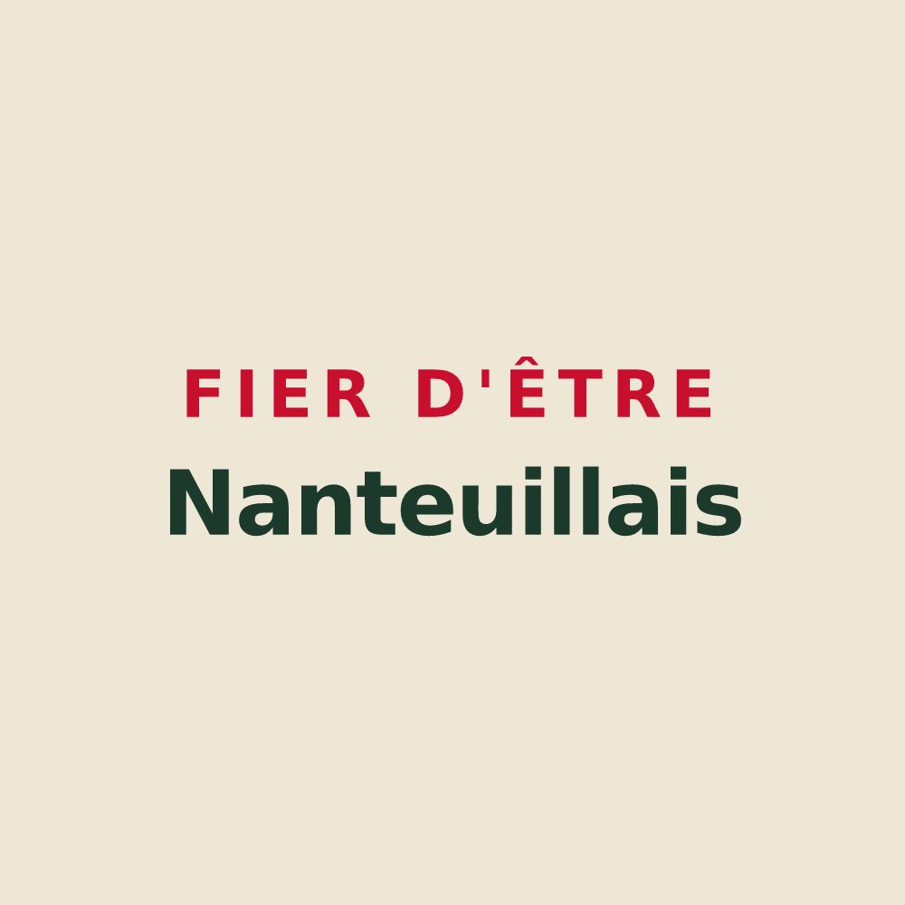 Tote bag « Fier d'être Nanteuillais » — design pour Nanteuil-Auriac-de-Bourzac