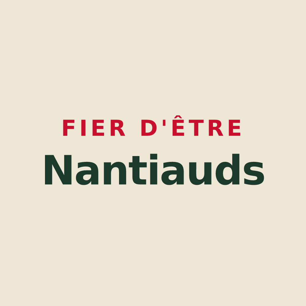 Tote bag « Fier d'être Nantiauds » — design pour Nantiat