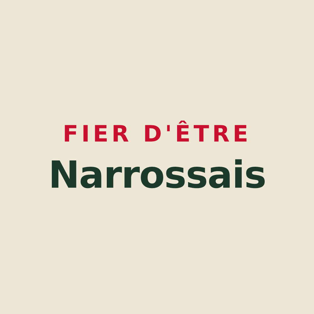 Tote bag « Fier d'être Narrossais » — design pour Narrosse