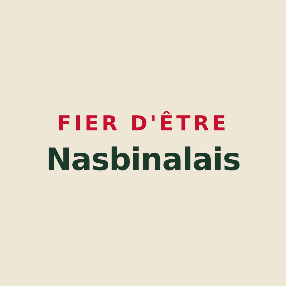 Tote bag « Fier d'être Nasbinalais » — design pour Nasbinals