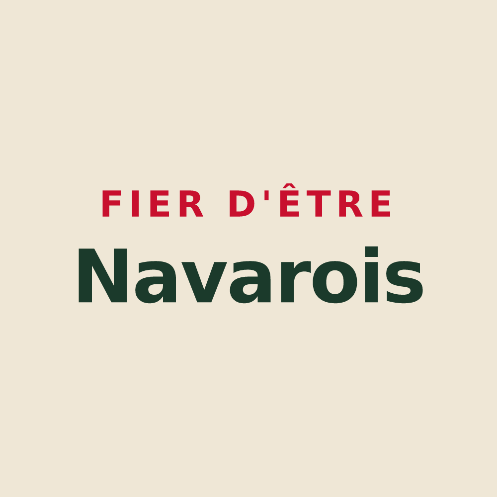 Tote bag « Fier d'être Navarois » — design pour Naves