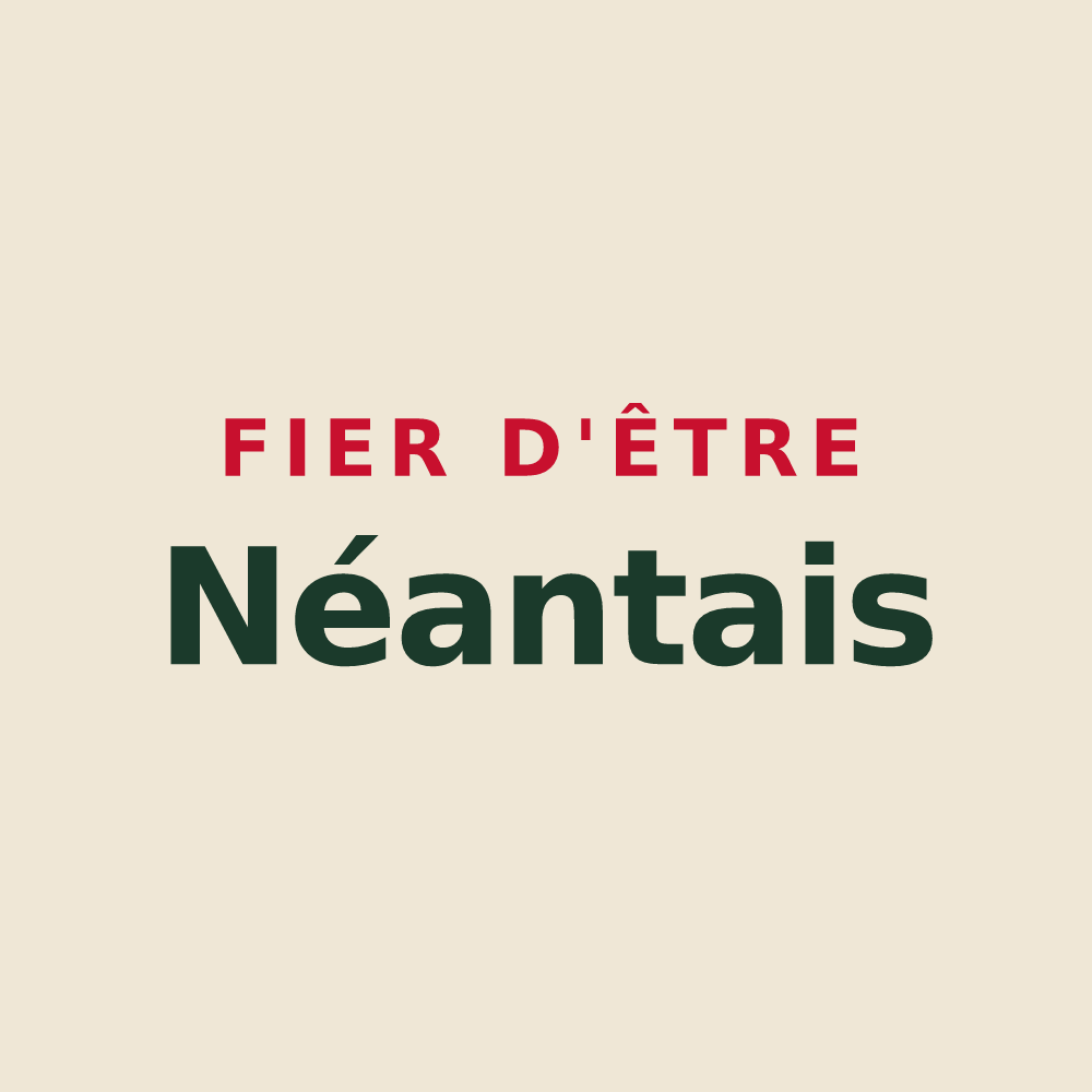 Tote bag « Fier d'être Néantais » — design pour Néant-sur-Yvel