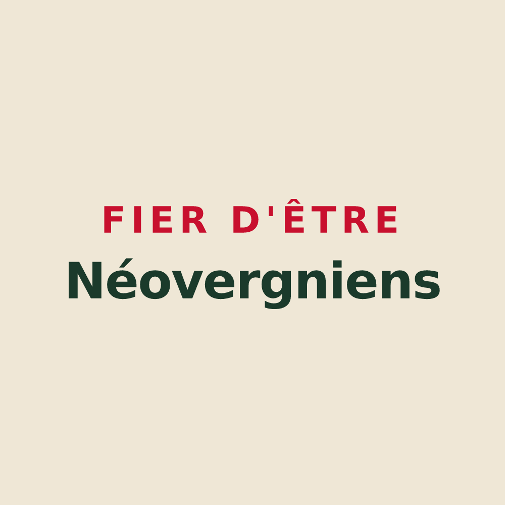 Tote bag « Fier d'être Néovergniens » — design pour Neaufles-Auvergny