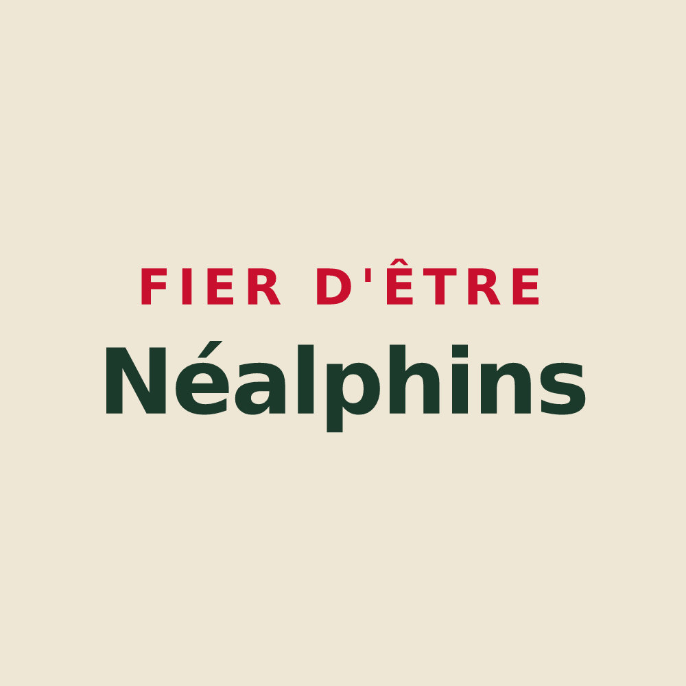 Tote bag « Fier d'être Néalphins » — design pour Neauphe-sous-Essai