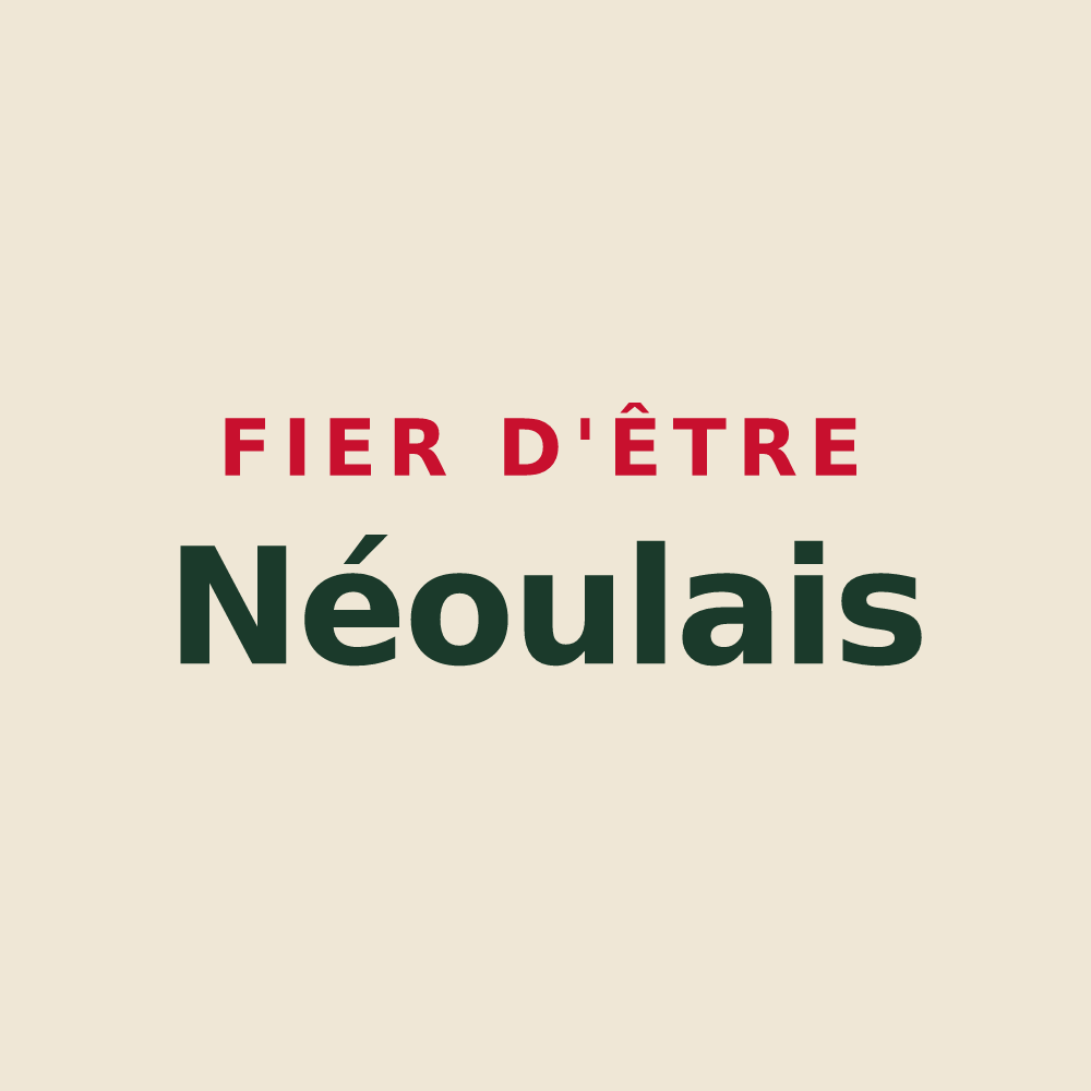 Tote bag « Fier d'être Néoulais » — design pour Néoules