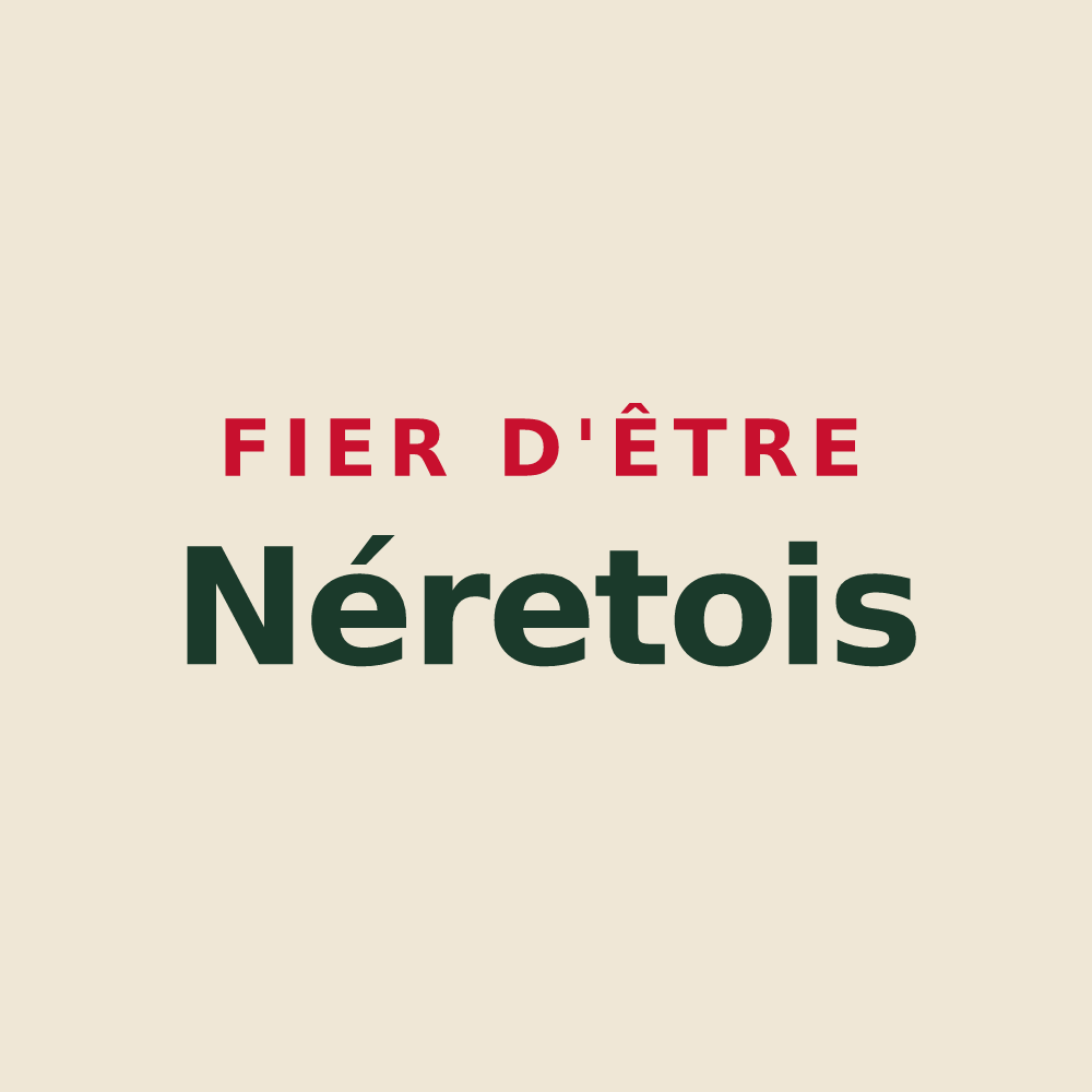 Tote bag « Fier d'être Néretois » — design pour Néret