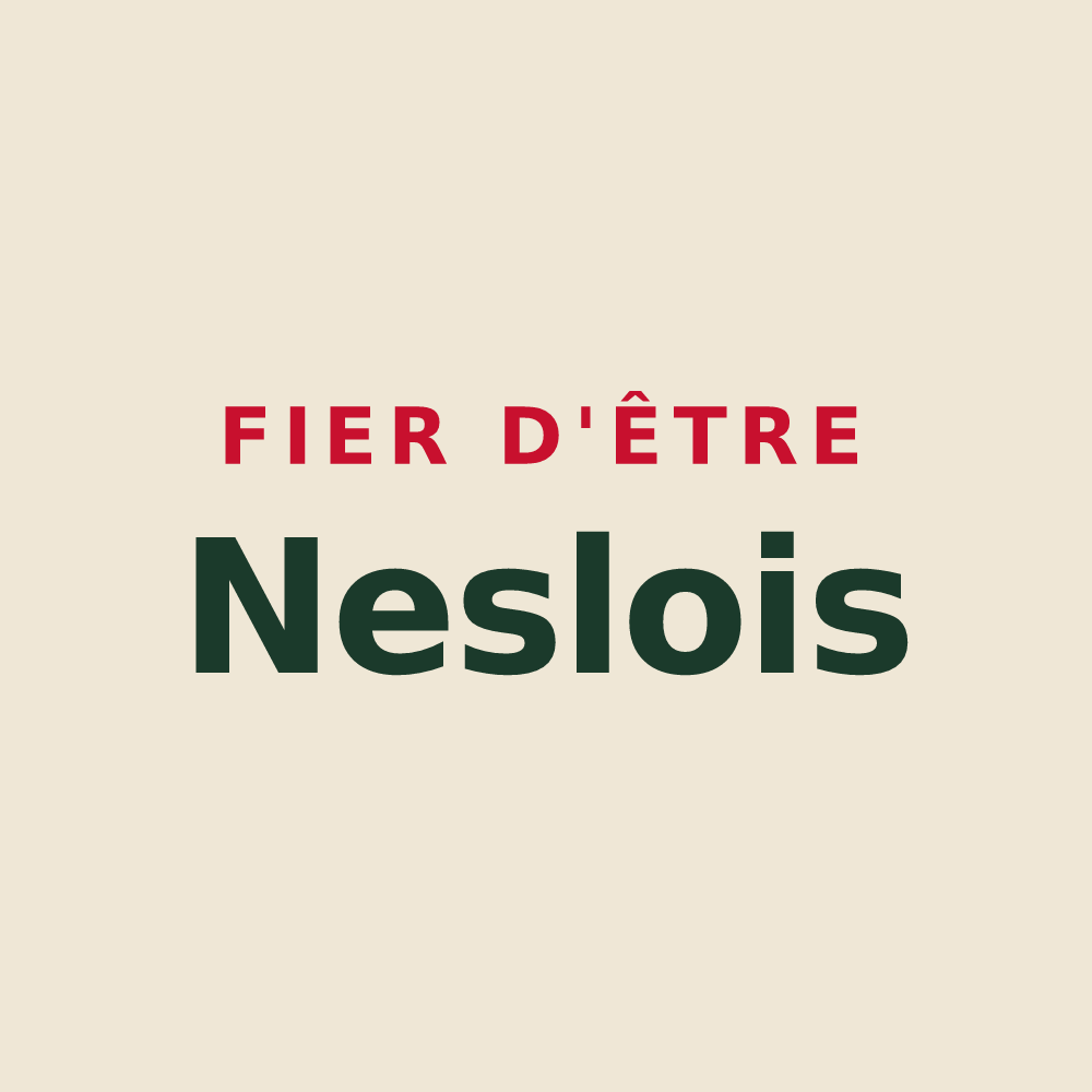 Tote bag « Fier d'être Neslois » — design pour Nesles