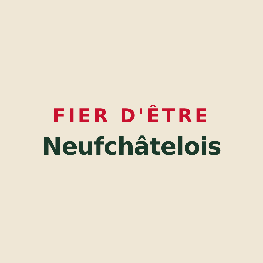 Tote bag « Fier d'être Neufchâtelois » — design pour Neufchâtel-sur-Aisne